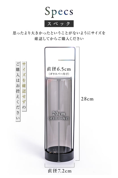 Iron incense holder and incense set